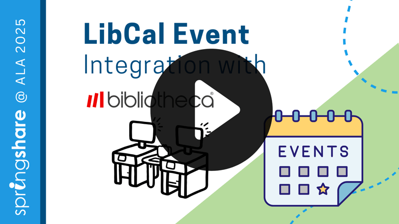 LibCal Bibliotheca Integration