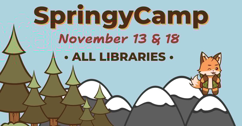 SpringyCamp All Libraries Blog Header