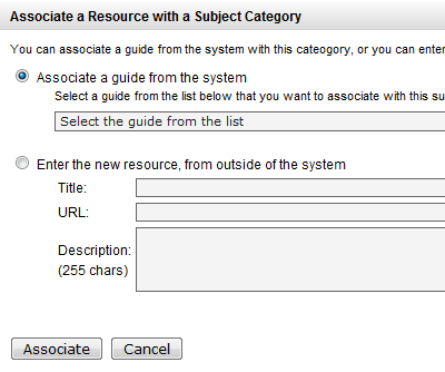 Add a new subject resource