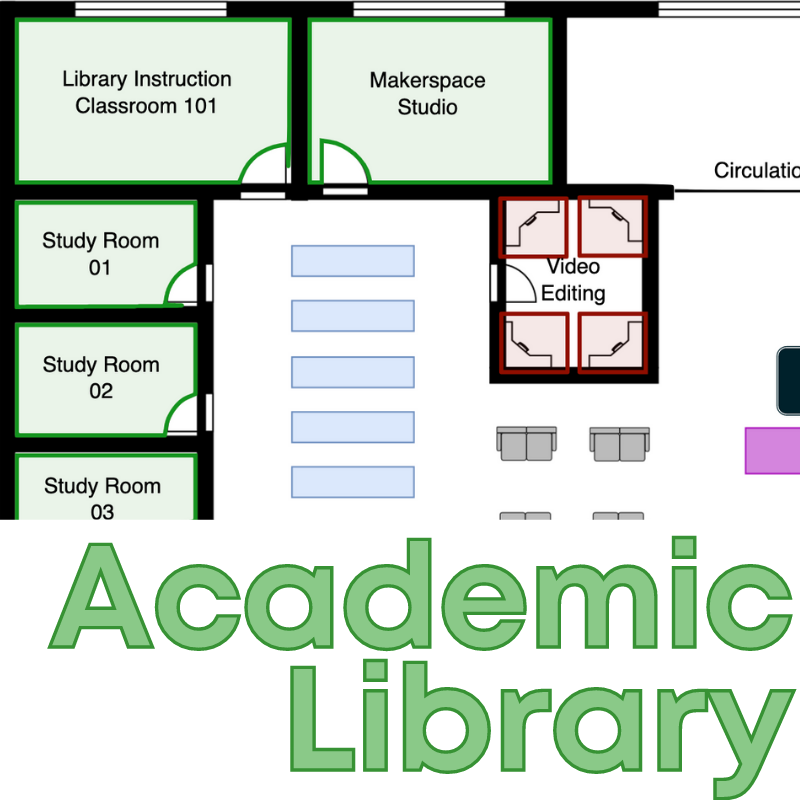 Academic Library Mapping Example